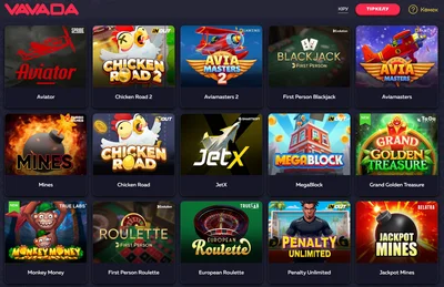 Краш-игры в Вавада Казино - Aviator и другие быстрые игры